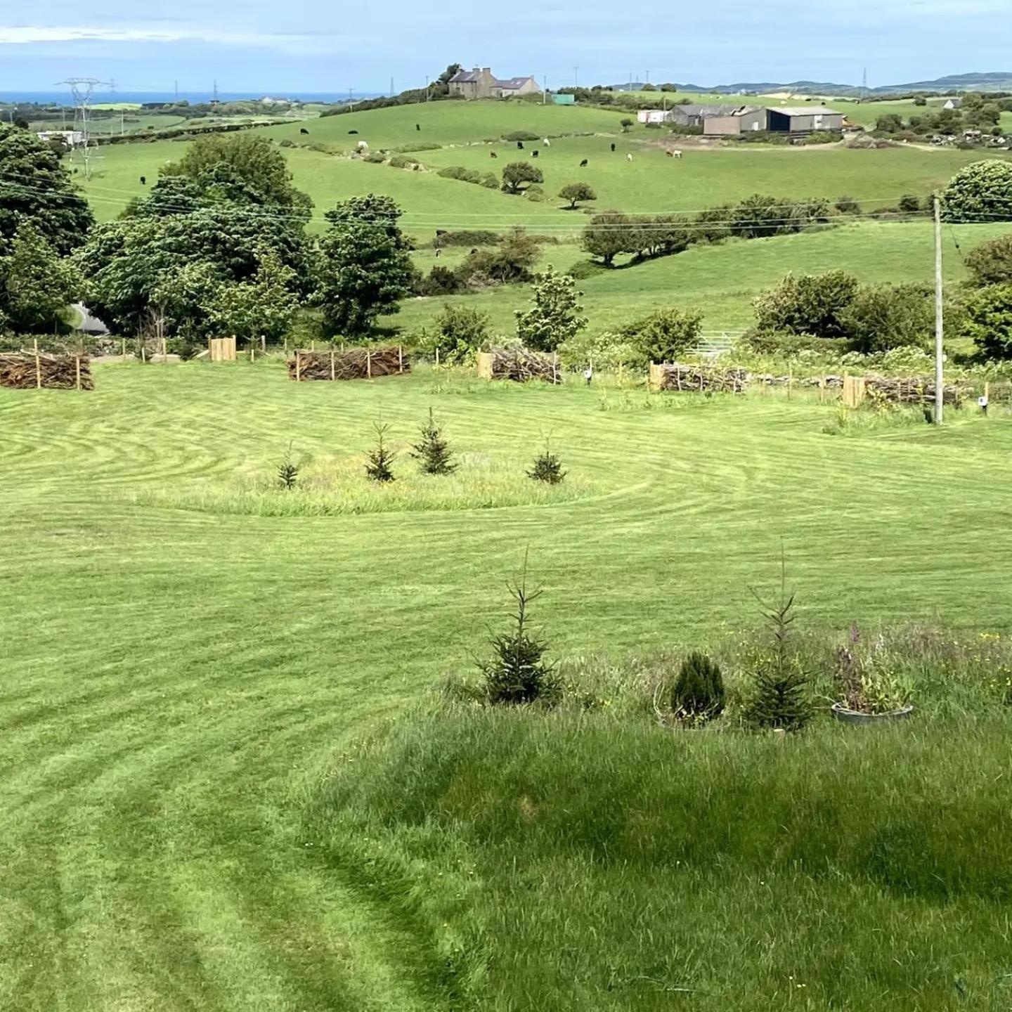 Beautiful 1-Bed Bell Tent In Holyhead Kültér fotó
